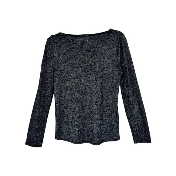 WHBM Black Heather Top - Picture 6 of 7